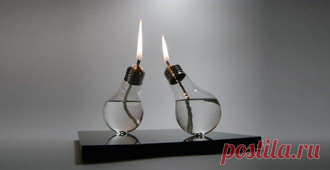 19 крутых идей для поделок из старых лампочек - Пумбр