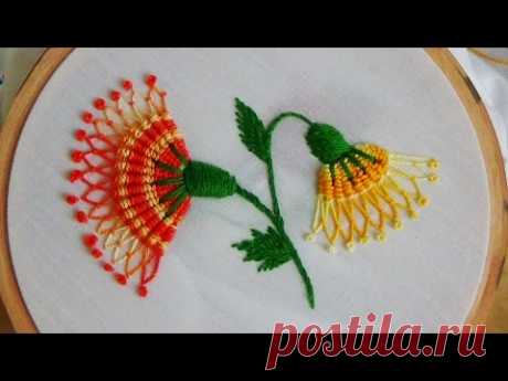 Hello! Today we are making Whipped spider web stitch. Don't forget to like, share and subscribe!I used DMC cotton embroidery thread.