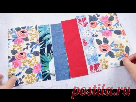 ВауПосмотрите, что я могу сделать из обрезков и кусочков ткани.  Советы по шитью для начинающих.