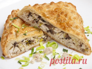 Пирог с курицей — Домашний уют