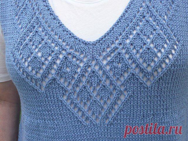 Вырез горловины.