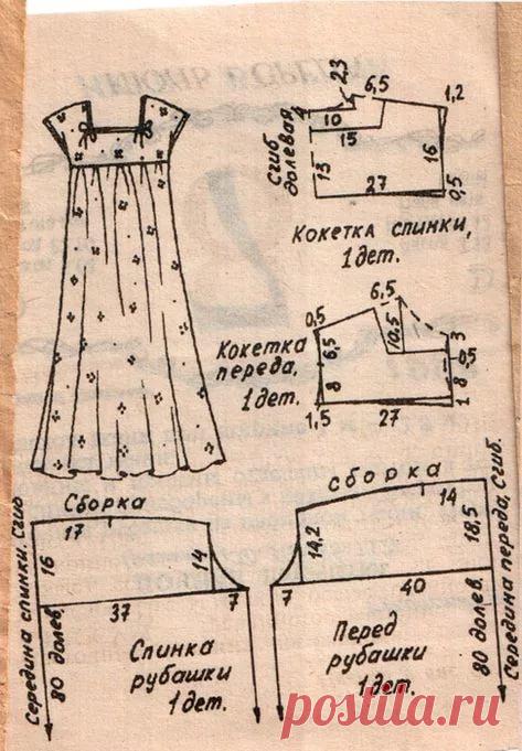 выкройки детского платья на кокетке: 2 тыс изображений найдено в Яндекс.Картинках