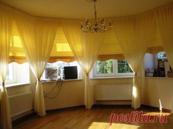 Всё о шторах для кухни — Роскошь и уют