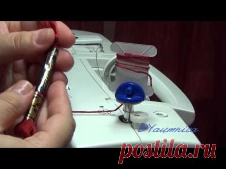 Вышивка крестиком: Перемотка мулине на бобинки? Легко!