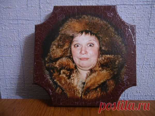 Декорированная досочка