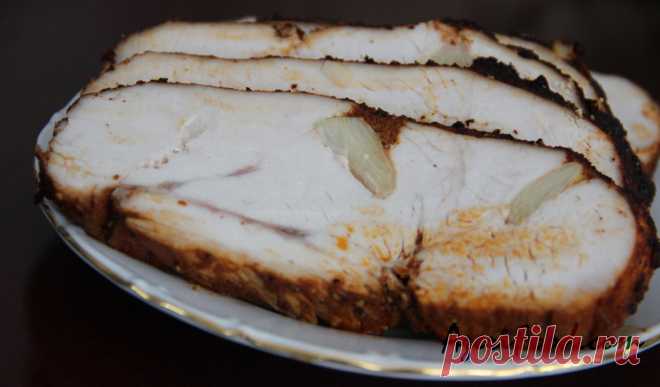 Бастырма из индюшачьей грудки – AzeriFood.Com