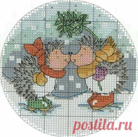 Новогодняя вышивка от Margaret Sherry / Райская пища