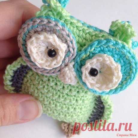 Игрушки. Совушка крючком