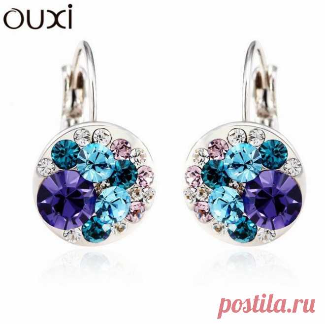 earring bow Picture - More Detailed Picture about Best Crystal & Quality Big Coupon Discount Dangle Earrings for Women Jewelry Brincos White Gold Plated Drop Earrings OUXI ERA218 Picture in Drop Earrings from Ouxi Jewelry-High Quality Only,Min.$10 | Aliexpress.com | Alibaba Group