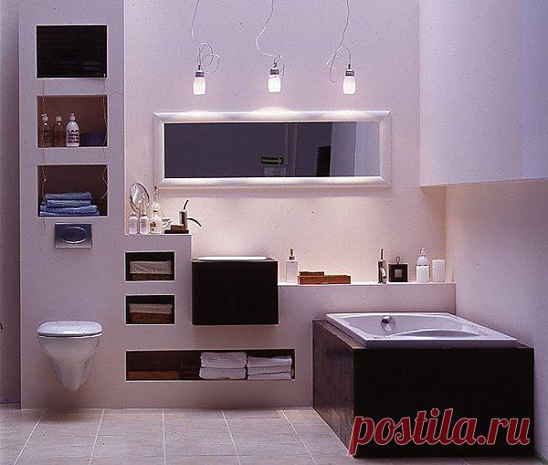 Комфорт в ванной – дизайнерские приемы | Наш уютный дом