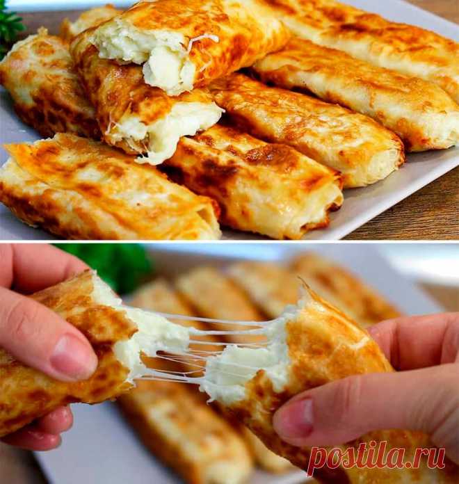 Сегодня делюсь безумно вкусным рецептом завтрака из лаваша. Готовится все в считанные минуты, но приготовив такие трубочки хотя бы один раз, будете делать