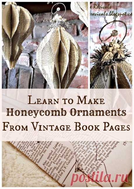House Revivals: Honeycomb Ornament Tutorial