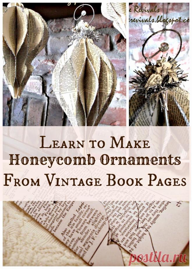 House Revivals: Honeycomb Ornament Tutorial