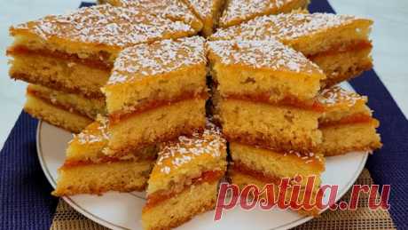ПИРОГ НА КЕФИРЕ С ВАРЕНЬЕМ. ОЧЕНЬ ВКУСНЫЙ И МЯГКИЙ И НЕЖНЫЙ ПИРОГ | Готовьте с узбечкой | Дзен