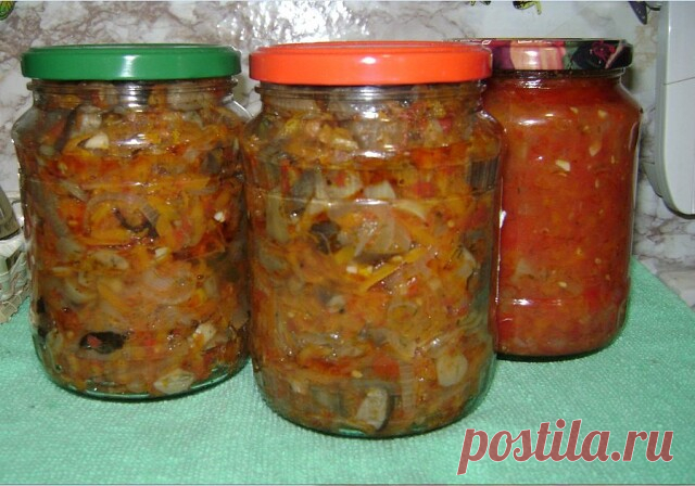 Грибной салат — Готовим дома