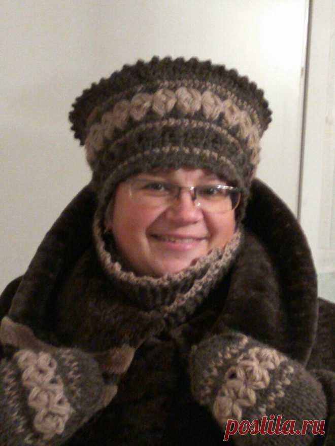 ШАПКА a la' кокошник Русского Севера.