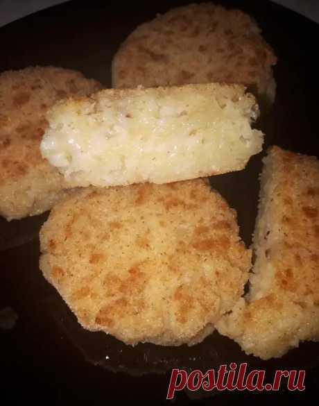 Потрясающий завтрак! сыр и манка