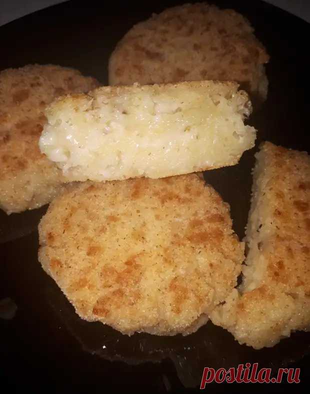 Потрясающий завтрак! сыр и манка