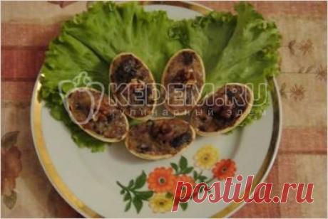 Закуска из чернослива с орехами - Закуски. Рецепты посетителей