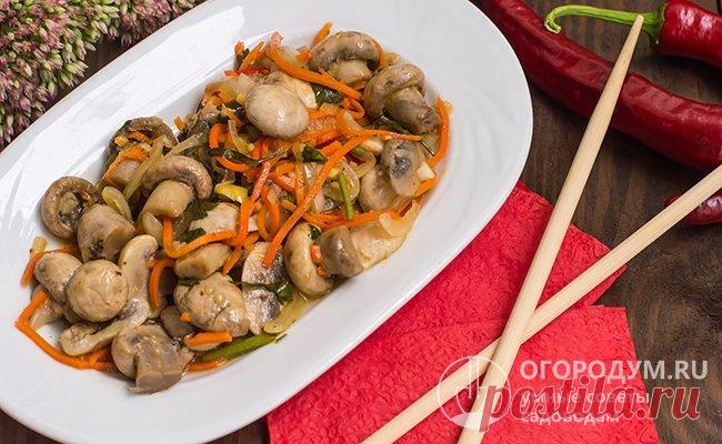 Как мариновать шампиньоны на зиму в банках: простой рецепт с фото