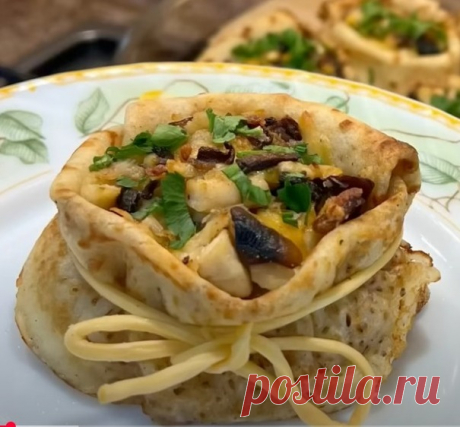 Обычные продукты-ЭФФЕКТНОЕ Шикарное блюдо!