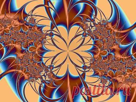 Фрактал, сделан в программе Fractal Explorer