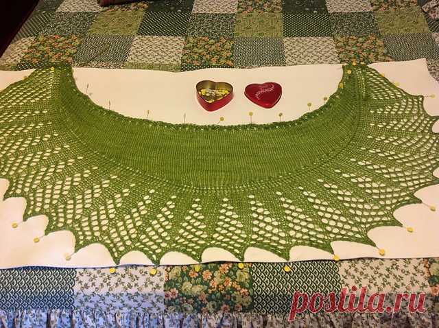 niemeyer shawl ждут тех, кто хочет вязать - Shal-Baktüs Events