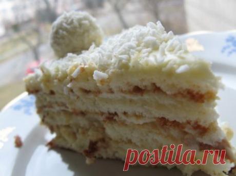 Торт «Рафаэлло» - рецепт с фото. Как в домашних условиях приготовить нежный, вкусный торт «Рафаэлло»? »