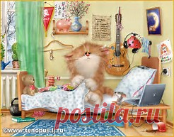рисунки и картинки кошек и котят - Bing images