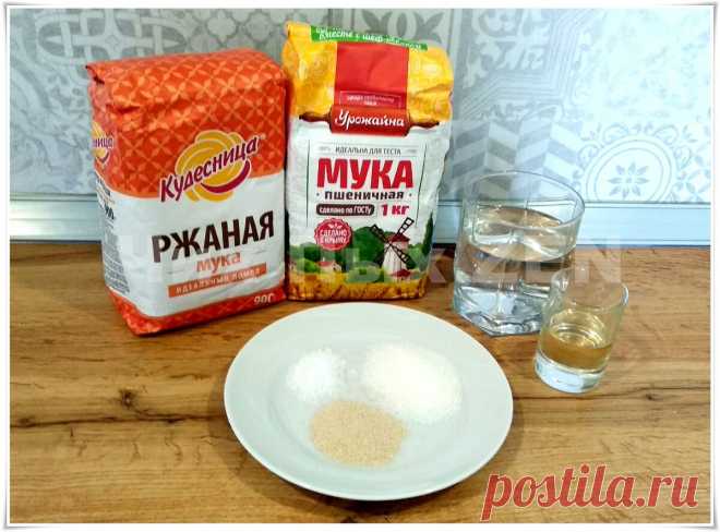 Пробуем печь хлеб дома из ржаной муки в обычной духовке - получается как в пекарне! Теперь можно совсем не выходить из дома | Чих Пых | Яндекс Дзен