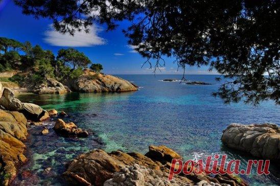 Средиземное море, Коста Брава, Каталония, Испания