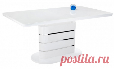 Стол Plas 140 super white — купить в Москве по цене 36 890 руб.