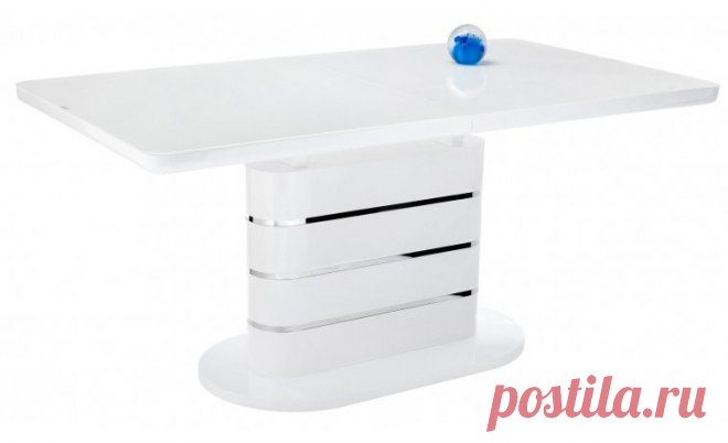 Стол Plas 140 super white — купить в Москве по цене 36 890 руб.