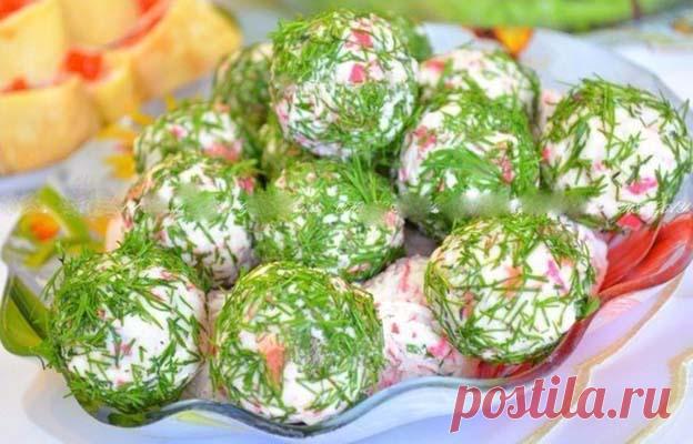 10 вариантов закусок-шариков на праздничный стол