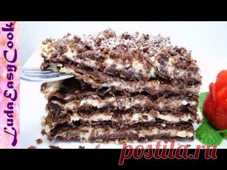 Вкусный Шоколадный Торт Наполеон - Russian Napoleon CHOCOLATE Mille-feuille cake - BÁNH NAPOLEON