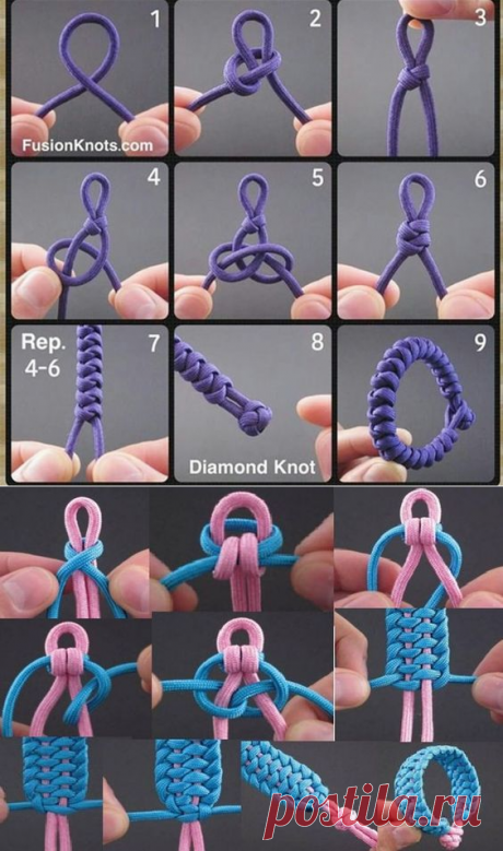 Простое и красивое макраме — Сделай сам, идеи для творчества - DIY Ideas