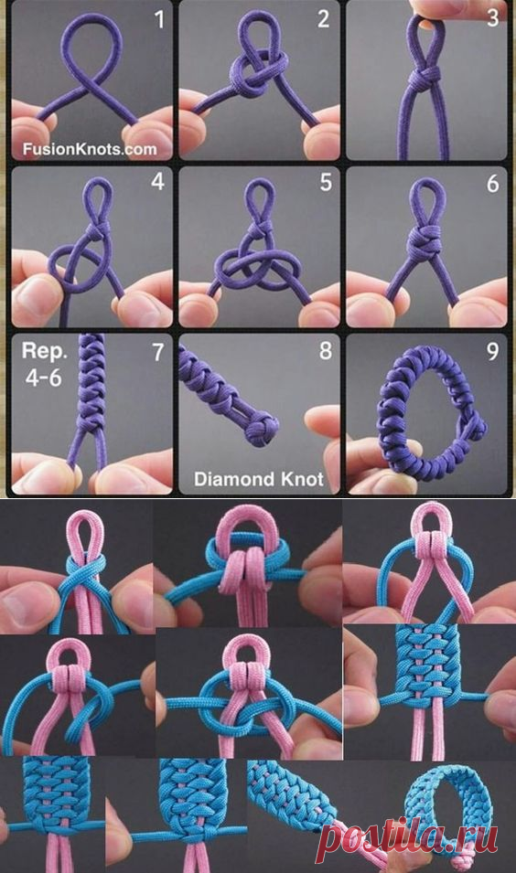 Простое и красивое макраме — Сделай сам, идеи для творчества - DIY Ideas