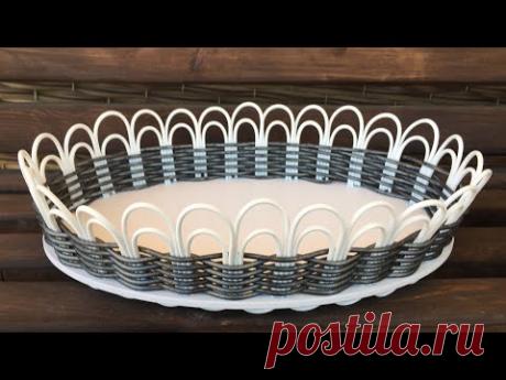 Конфетница из прутка. Мастер-класс