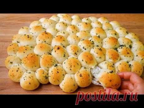 Нет замешивать! Пузырьковый хлеб, который обязательно заставит вас пристраститься!