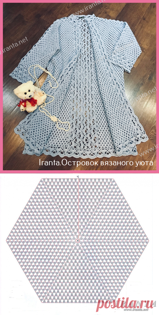 Летний кардиган 