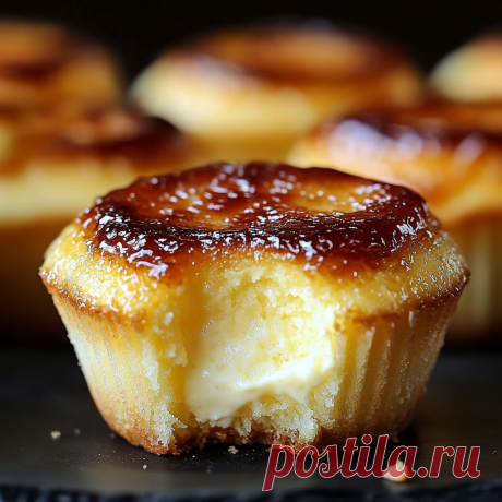 Vanilla Bean Crème Brûlée Cheesecake Cupcakes Indulge in the ultimate dessert experience with these Vanilla Bean Crème Brûlée Cheesecake Cupcakes. Combining the rich, creamy texture of cheesecake with the classic caramelized sugar topping of crème brûlée, these cupcakes are a decadent ... READ MORE