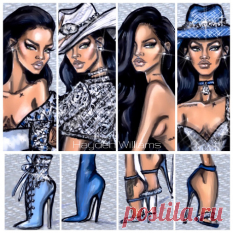 Hayden Williams Мода иллюстрации