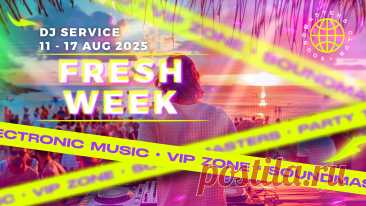 VIP - Fresh Week DJ Service 11 - 17 August 2025 | DJ | SoundMasters | Service