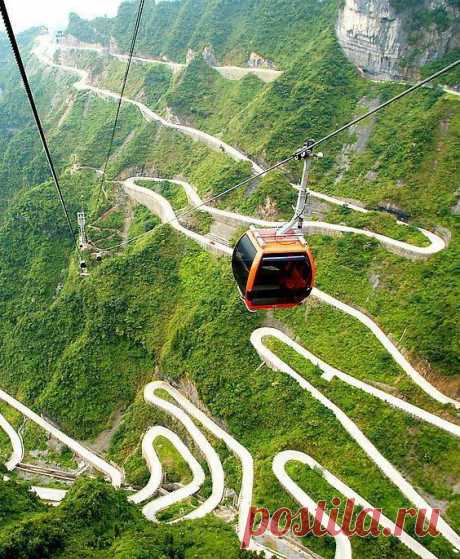 Tianmen Mountain,China | See More   |  Pinterest: инструмент для поиска и хранения интересных идей