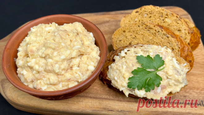 Для этого паштета даже блендер не понадобится! Простой и очень вкусный паштет… | Еда, я тебя омномном! | Дзен