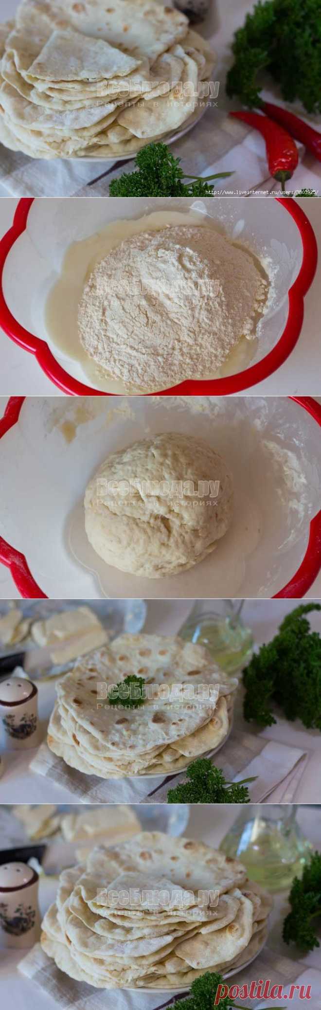 Лаваш на кефире (на сковороде) - и быстро, и просто, и вкусно, и аппетитно!