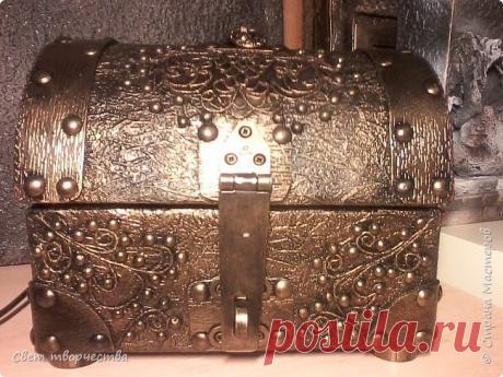 СУНДУЧОК С УЗОРАМИ