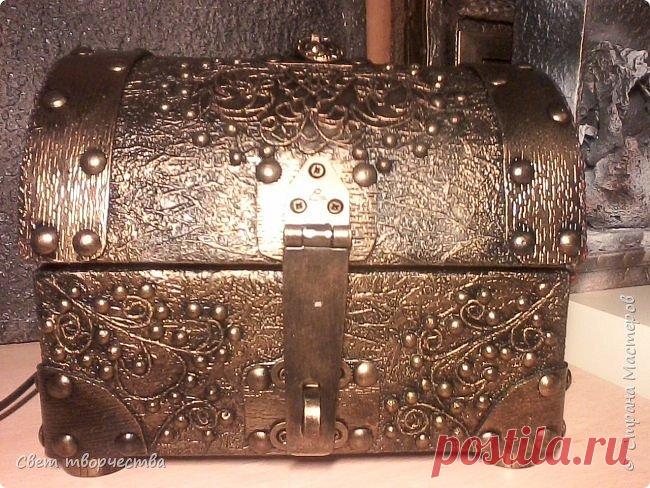 СУНДУЧОК С УЗОРАМИ