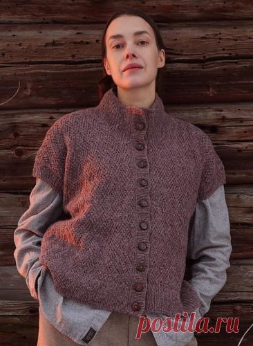 Вязаный кардиган Pampa