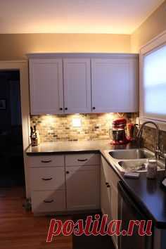 Love To Decor 8 - good tutorial for installing under the cabinet lighting.